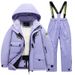Children's Suit Set For Girls, Outdoor Thickened Waterproof Windproof Warm Boys' Ski Jacket And Pants Gear Trendy_desvips.com