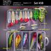 FFLYBG New Mixed Fishing Lure Set Soft And Hard Bait Kit Minnow Metal Jig Spoon Tackle Accessories With Box For Bass Pike Crank_desvips.com