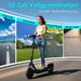 HiQiS V10 PRO ABE Electric Scooter For Adults With 36V 12Ah Battery And 10" Solid Tires_desvips.com