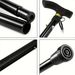 MELEDE Telescopic Walking Stick Outdoor Hiking Trekking Poles Aluminum Alloy Metal Folding Cane Crutches Pole For Elderly People_desvips.com