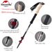 Naturehike Trekking Poles 2pcs Carbon Fiber Collapsible Telescopic Sticks Lightweight Walking Hiking Stick Climbing Stick_desvips.com