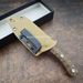 8Cr13MoV Fixed Blade Knife Brown G10 Handle Durable Multifunctional Tools Exploration Adventure Outdoor Activities EDC_desvips.com
