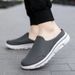 2024 Summer Breathable Home Indoor Slippers Men Thick Bottom Slides Fashion Couple Walking Shoes Chanclas Hombre_desvips.com