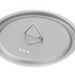 Generic Lightweight Titanium Cup Lid For Outdoor Adventures, 95mm, Silver Gray_desvips.com