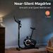 Compact & Quiet Magnetic Upright Exercise Bike For Home Fitness Space-Saving Design, Smooth & Silent Workout_desvips.com