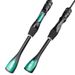 FISHINGFANS ORCA ULTRALIGHT UL SOLID TIP TAPERED HANDLE TROUT LAKE RIVER SPINNING CASTING FISHING ROD_desvips.com