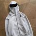 Zip-Up Hoodie Double-Ended Zipper Niche Design New Eye-Catching Simple Embroidery Jacket Sweatshirt_desvips.com