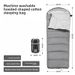 Machine Washable Cotton Envelope Four Seasons Outdoor Camping Travel Splicable Sleeping Bag Hotel Dirt-Proof_desvips.com