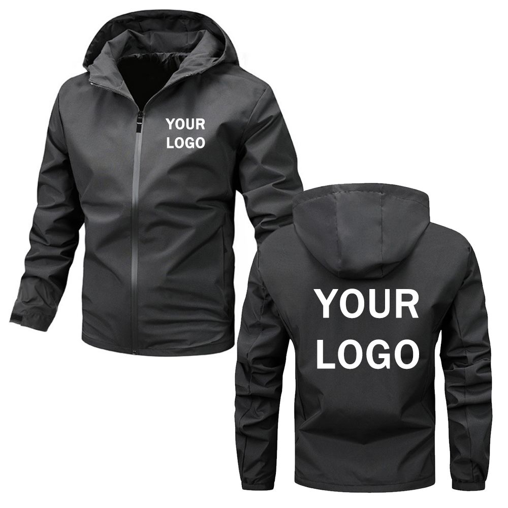 Customize Your Logo, Men's Spring Autumn Jackets, Outdoor Hiking Sports Jackets And Hoodies, Casual Fashion Zip-up_desvips.com