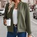 Women's Clothing New Fashion Long sleeved Small Style Tops and Jackets_desvips.com