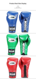 Adult Muay Thai Boxing Sanda Fighting Professional Competition Lace-up Gloves_desvips.com