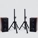 Short, Thickened Speaker Stand, Tripod, Telescopic Speaker Stand, Floor-standing Speaker Rack, Metal Floor Stand, Short Speaker Stand, Stage Performance Metal Floor-standing Tripod, Spring Festival Gift, Presentable Gift._desvips.com