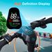 SUNNIGOO N8 (ABE) Electric Scooter 1200W Peak Fingerprint Unlock 40km/h 48V 13Ah 50km Adult E-Scooter With Smart APP & Bluetooth Speaker_desvips.com