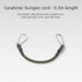 Outdoor Carabiner Elastic 8mm Thick Bungee Cord Luggage Binding Strap Tent Rope Hook Camping Clothesline_desvips.com