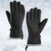Autumn And Winter Outdoor Ski Gloves, Touchscreen Compatible, Unisex, Fleece-lined, Thickened, Water-resistant, Windproof, And Cold-resistant_desvips.com