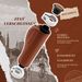 ROCKBROS Bicycle Handlebar Grips Leather Ergonomic Dual Lock-On_desvips.com