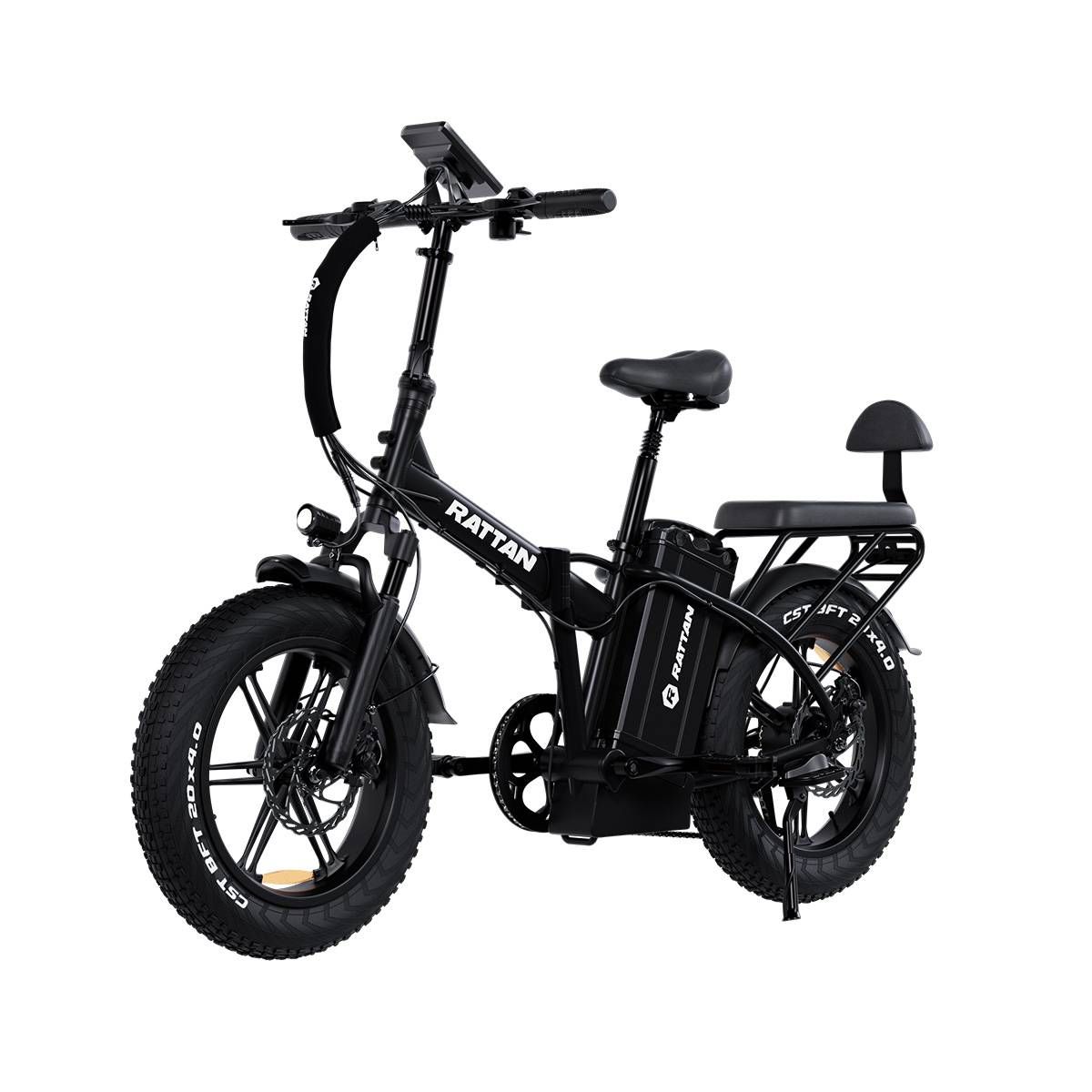 RATTAN LM ULTRA Foldable Electric Bike, 48V 40.5Ah Removable Battery,Shimano 7-Speed_desvips.com