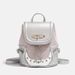 Backpack women silver pink backpack hot girl niche design backpack commuter chain backpack women_desvips.com