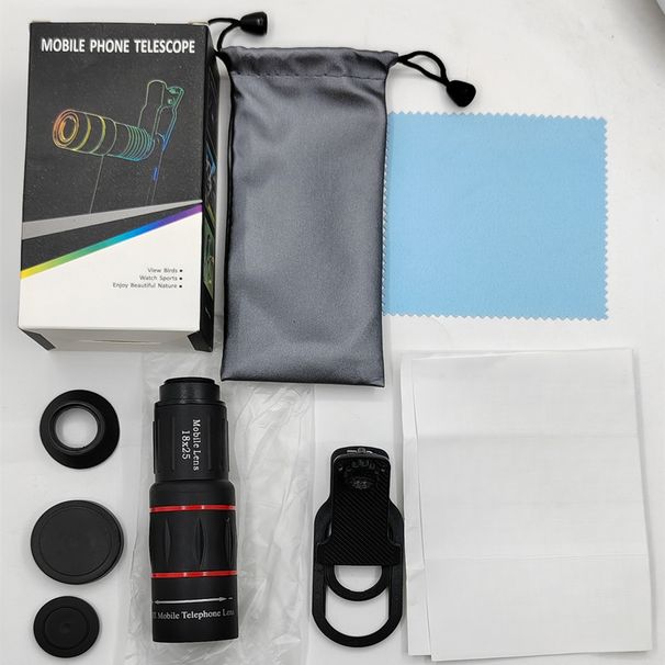 Hot-Selling Telephoto Lens 18X25 Concert HD High Magnification Monocular Telescope External Connect To Phone For_desvips.com