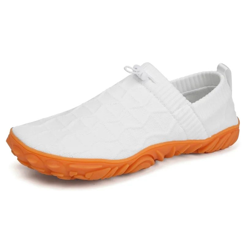 Breathable Running Walking Shoes Unisex Wide Toe Knitted Sport Sneakers Absorb Sweat Comfortable For Daily Exercise_desvips.com