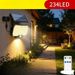 Solar-powered Household Sensor Wall Courtyard Light, Lighting Fixture, Waterproof Rural Outdoor Toilet Street Light_desvips.com