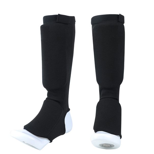 Muay Thai Taekwondo Shin Guards Calf Guards With Foot Guards_desvips.com