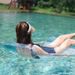 New Water Deck Chair Striped Two-tube Inflatable Hammock Inflatable Water Floating Row Adult Floating Bed_desvips.com