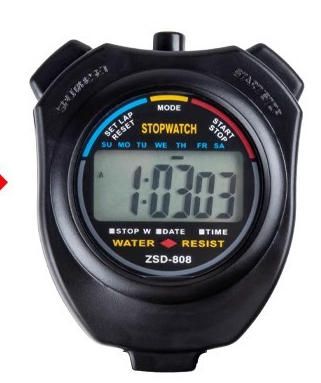 Stopwatch Timer, Student Physical Education Teacher, Referee Coach, Track And Field Swimming, Multi-functional Electronic Stopwatch For Competitions_desvips.com