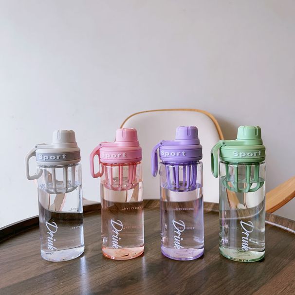 Sports Water Bottle Ins Style For Men And Women Students Outdoor Fitness Summer Portable Large Capacity High Appearance_desvips.com