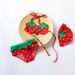 Korean Style Children's Swimsuit, Girls'/infants' Bikini, New Strawberry Design, Popular And Cute_desvips.com