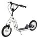 Kinderroller Scooter Tretroller Mit Verstellbarem Lenker, Großen Rädern Und Handbremse Kickscooter 12 Zoll Cityroller Für Jungen Und Mädchen Ab 5 Jahre Bis 100 Kg Metall Weiß_desvips.com