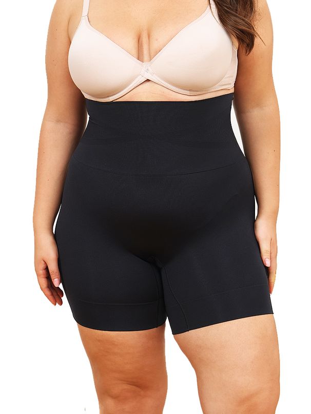 Plus Size Womens Shapewear High Waisted Body Shaper Tummy Control Panties Obesity Slimming Shapers Waist Trainer Shaping Shorts_desvips.com