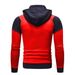 Winter Cotton Spring Autumn Pants Sports Double Zipper Long Sleeve Casual Jacket Sweatshirt Set Fashion_desvips.com