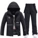 001 New Set For Men Women Couples Snowboard And Jacket Pants Warm Thickened Korean Style Ski Suit_desvips.com