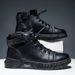 Autumn And Winter New Men's Outdoor Sports Casual Shoes Work Boots_desvips.com