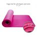 Yoga mat Fitness brick towel sweats Stretch band Training bag Indoor home workout kit_desvips.com