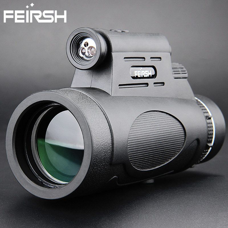 Feilaisi 12*50 Laser High-Power High-Definition Night Vision E-Commerce Concert Monocular Telescope With Light T15_desvips.com