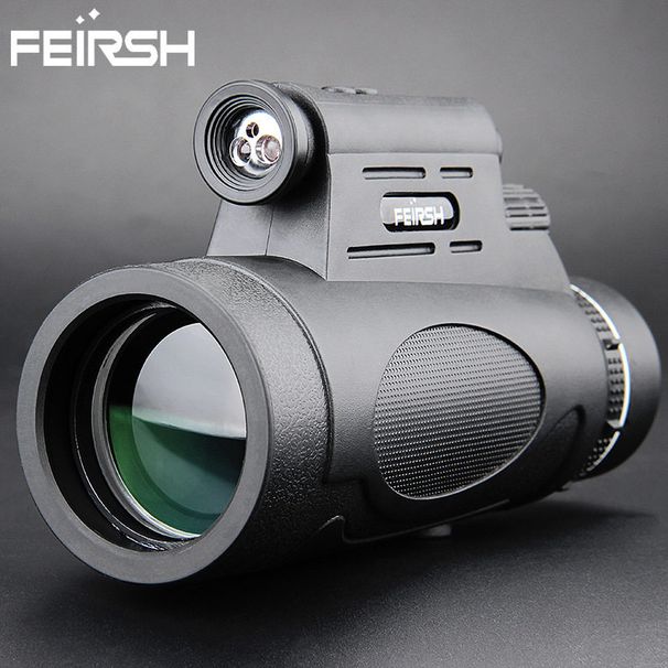 Feilaisi 12*50 Laser High-Power High-Definition Night Vision E-Commerce Concert Monocular Telescope With Light T15_desvips.com