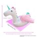 Giant Inflatable Pegasus Float - Dual-Color Candy Unicorn Ride For Women & Adults (Extra Large Pool Lounger Heavy-Duty PVC 150cm Size)_desvips.com