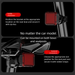 Bicycle Night Road Tail Rechargeable Smart Sensor Creative Heart Light Mountain Bike Riding Gear_desvips.com
