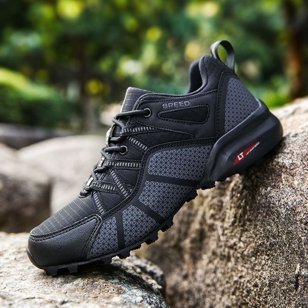 Cycling Shoes Men's Shoes Lockless Bicycle Sports Shoes Outdoor Mountain Off-road Lightweight Non-Slip Wear-Resistant Shoes39-47_desvips.com