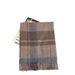Vintage Limited Edition Christmas Year Textured 100% Wool Plaid Tassel Scarf Neck Warmer Versatile Autumn Winter New_desvips.com