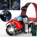 USB Rechargeable Canping Hiking Headlight 5-Modes LED Headlamp Motion Sensor Headlamp_desvips.com
