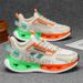 2027 Fashion Sneakers Men PU+Mesh Low Top Lace-Up Breathable Non-Slip Wear-Resistant Air Cushion Shock Absorption Running Shoes_desvips.com