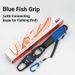 Aluminum Alloy Strip Weight, Fish Control Device, Large Fish Lure Pliers Set, Fish Clamp, Lure Ring Opener_desvips.com