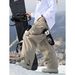 Indoor Ski Overalls For Men And Women, Fleece-lined, Warm, Double-board, Windproof, Waterproof, Wear-resistant, Outdoor_desvips.com
