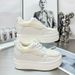 Thick-Soled Platform Cotton Women Winter New Fleece-Lined Height-Increasing White High-Top Furry Shoes Warm Snow Boots_desvips.com