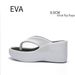 Women's EVA Platform Flip Flops - Thick Sole & Heel (Non-Slip Indoor/Outdoor Wear Beach Sandals Comfortable Toe Post Design)_desvips.com
