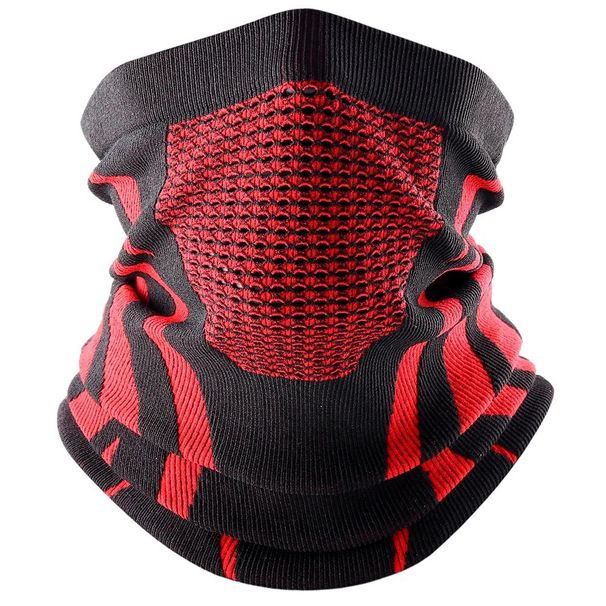 Cycling Mask Autumn And Winter Cold Warm Scarf Full Face Windproof Mountaineering Jogging Ski Neck Cover Breathable Seamless Scarf_desvips.com