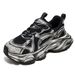 2026 Fashion Sneakers Youth/Men Leather Cover + Mesh Low Top Lace-Up Breathable Thick Sole Heighten Non-Slip Wear-Resistant Running Shoes 39-44_desvips.com
